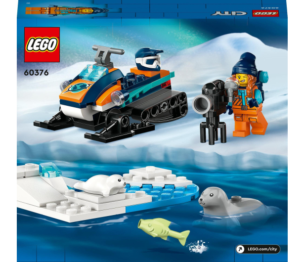 LEGO City 60376 Skuter śnieżny badacza Arktyki - 1144452 - zdjęcie 3